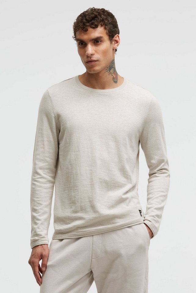 CMPD Rundhalspullover mit Rollsäumen von CMPD