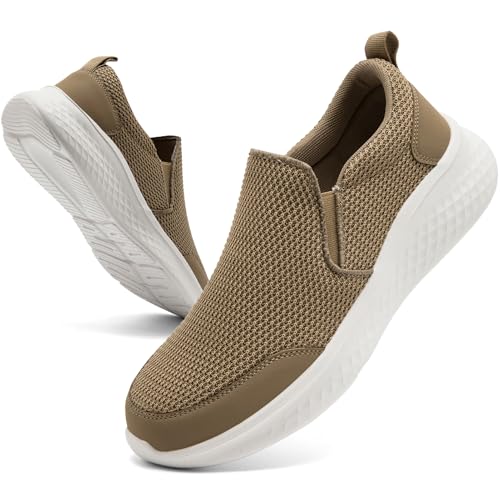 CMZSMM Mokassins Slip on Schuhe Herren Sneaker Sportschuhe Turnschuhe Laufschuhe Bootsschuhe Loafer Walking Joggingschuhe Männer Atmungsaktiv Freizeitschuhe Hallenschuhe Braun 41 EU CMZSMM Mokassins Slip on Schuhe Herren Sneaker Sportschuhe Turnschuhe Laufschuhe Bootsschuhe Loafer Walking Joggingschuhe Männer Atmungsaktiv Freizeitschuhe Hallenschuhe Braun 41 EU von CMZSMM