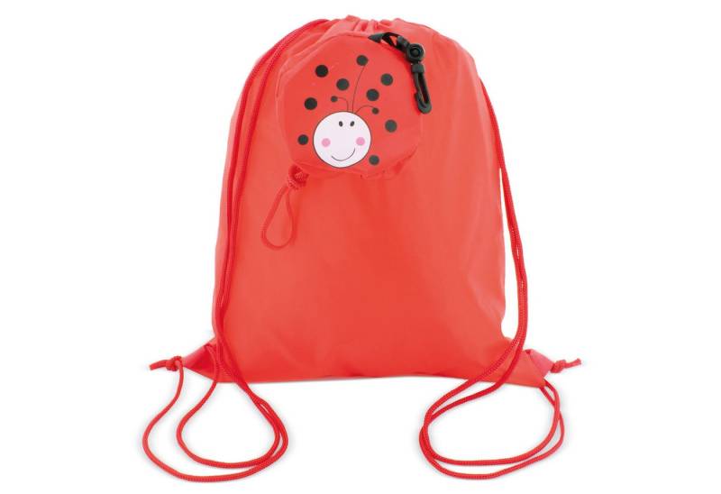 CN Club Nautico Freizeitrucksack Faltbarer Rucksack (Turnbeutel) Kinder "Marienkäfer" von CN Club Nautico