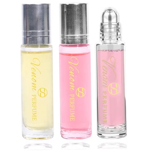 2pcs Pheromon-Parfüm für Männer & Frauen, langlebige und süchtig machende Rolle auf Parfüm, romantische Duftstoffe, 10 ml von CNAFGBGG