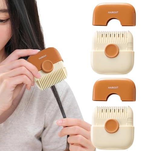 2pcs geteilte Enden Haarschneider für Frauen, Haarkamm 2 in 1 tragbares süßes Haar Schneiden Kamm abnehmbarer staubfester Split -Trimmer -Knopf Verstellbare Edelstahlblatthaarschneidwerkzeuge 2pcs geteilte Enden Haarschneider für Frauen, Haarkamm 2 in 1 tragbares süßes Haar Schneiden Kamm abnehmbarer staubfester Split -Trimmer -Knopf Verstellbare Edelstahlblatthaarschneidwerkzeuge von CNAFGBGG