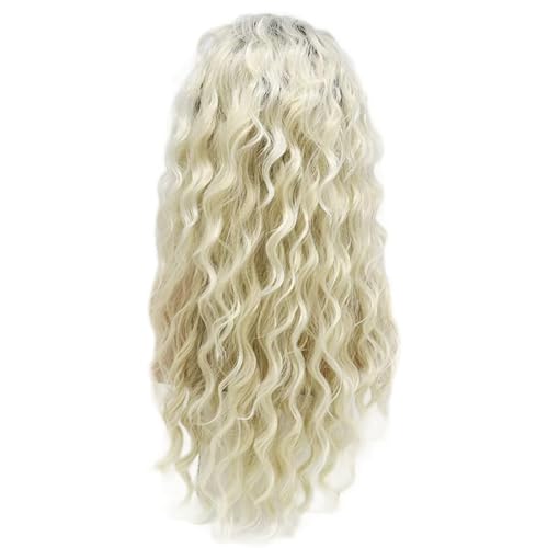 Blonde lange Wellenperücke für Frauen mittlerer Teil lang locker Perücken hitzebeständiges synthetisches Haar sieht natürlich aus, Ballaststoffe für tägliche Partygebrauch. Blonde lange Wellenperücke für Frauen mittlerer Teil lang locker Perücken hitzebeständiges synthetisches Haar sieht natürlich aus, Ballaststoffe für tägliche Partygebrauch. von CNAFGBGG