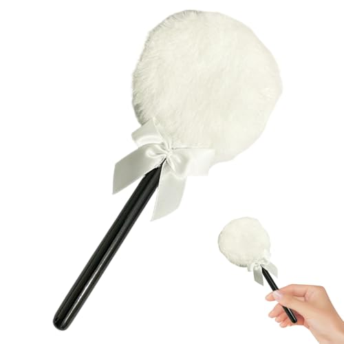 Body Pulver Puff, lollipop geformte Körperpulver -Applikator, weiche bequeme Make -up -Puffs mit langem Griff für Frauen Mädchen, Weiß. Body Pulver Puff, lollipop geformte Körperpulver -Applikator, weiche bequeme Make -up -Puffs mit langem Griff für Frauen Mädchen, Weiß. von CNAFGBGG