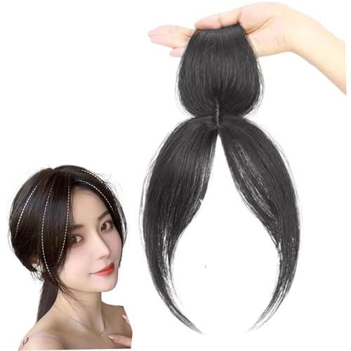 Clip in Pony Side Trennte Haaropper für echtes menschliches Haar 360 ° Abdeckstücke Wispy Fake Pons Clip in Extensions für Frauen täglich Kleidung, Natural Black. Clip in Pony Side Trennte Haaropper für echtes menschliches Haar 360 ° Abdeckstücke Wispy Fake Pons Clip in Extensions für Frauen täglich Kleidung, Natural Black. von CNAFGBGG