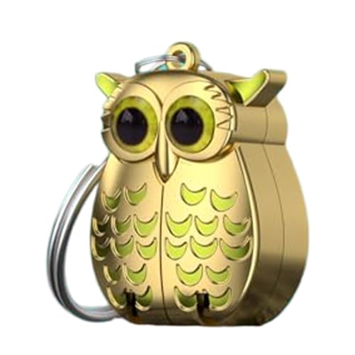 Keychain Nagel Clipper Owl-förmige Goldlegierung und Edelstahl-Fingernagel-Clipper mit tragbarem entzückender Nagelschneider für Frauen und Mädchen. Keychain Nagel Clipper Owl-förmige Goldlegierung und Edelstahl-Fingernagel-Clipper mit tragbarem entzückender Nagelschneider für Frauen und Mädchen. von CNAFGBGG