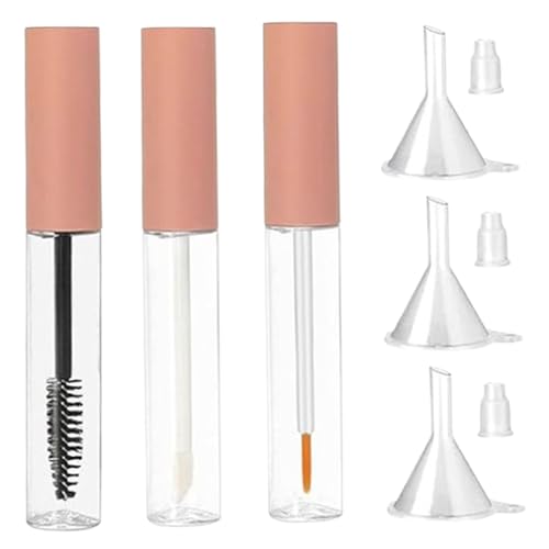 Leere Mascara -Röhre und Zauberstab 3pcs 10 ml leere Lipgloss -Röhrchen Transparente Eyeliner -Rohr mit Gummi -Einsätzen und Trichter für DIY -Rizinusölstil 2 Leere Mascara -Röhre und Zauberstab 3pcs 10 ml leere Lipgloss -Röhrchen Transparente Eyeliner -Rohr mit Gummi -Einsätzen und Trichter für DIY -Rizinusölstil 2 von CNAFGBGG