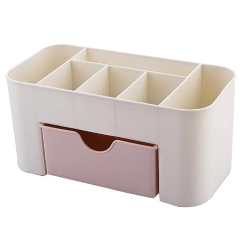Make -up -Speicher Kosmetischer Halter Schubladenbürsten Lippenstift Organizer Desktop Box Multifunktionales Kunststofflicht von CNAFGBGG