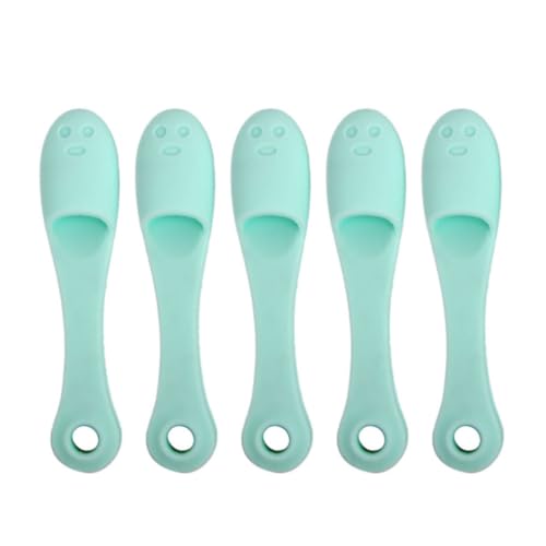 Silikonnasenpinsel Gesichtsschrubbenhandbuch Blackhead Remover Exfoliator Fingerpolster Nase Poren Waschhaut Beauty Beauty Tool 5pcs Silikonnasenpinsel Gesichtsschrubbenhandbuch Blackhead Remover Exfoliator Fingerpolster Nase Poren Waschhaut Beauty Beauty Tool 5pcs von CNAFGBGG