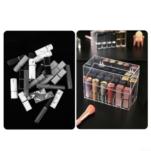 CNANRNANC Multifunktionaler Make-up-Lippenstift-Etui, stabiler Organizer mit mehreren Fächern (Nr. 2) von CNANRNANC