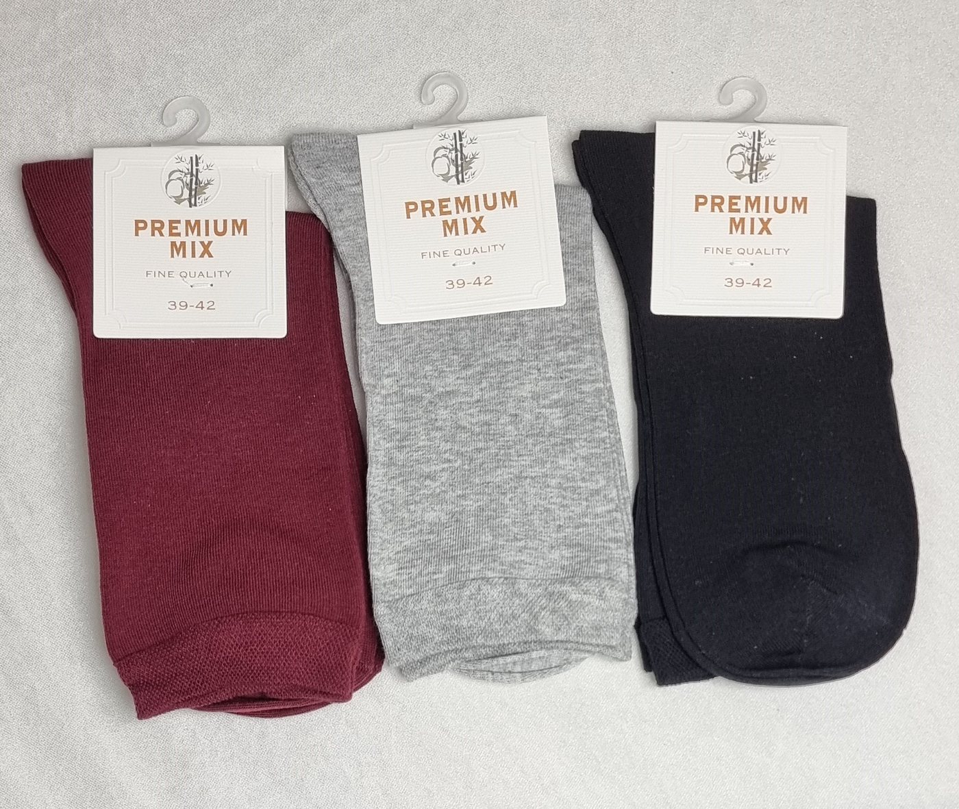 CNB Komfortsocken Damen Socken gekettelt, extra weicher Bund (Packung, 3 Paar) von CNB