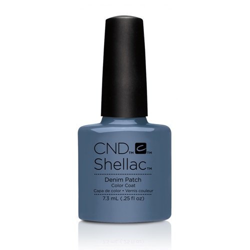 CND Shellac Power Polish - Fall 2016 Craft Culture Collection - Denim Patch - 0.25oz / 7.3ml by CND Cosmetics von CND