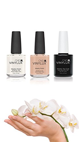 CND VINYLUX POWDER MY NOSE French Manicure Set - VINYLUX CREAM PUFF + with Nail Polish and Top Coat CND VINYLUX POWDER MY NOSE French Manicure Set - VINYLUX CREAM PUFF + with Nail Polish and Top Coat von CND