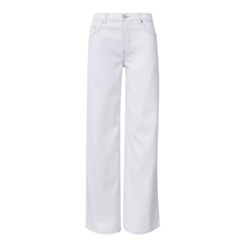 Baggy Jeans Damen Y2k Hose Straight Leg Jeans Damen High Waist Stretch Denim Hosen Weites Bein Jeanshosen Casual Lose Damenhose Freizeithose Wide Leg Hose Used-Look Mädchen Streetwear Schlaghose von CNNBYYDS