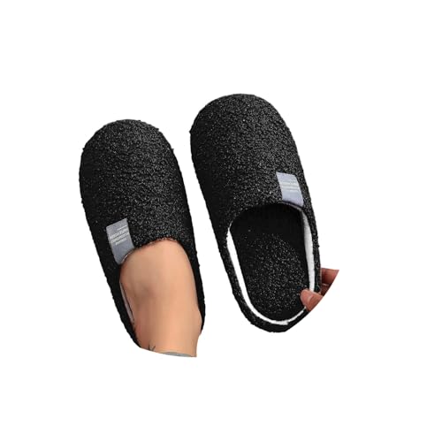 CNNBYYDS Plüsch Hausschuhe Damen Herren Winter Warme Teddy Fleece Hausschlappen Unisex Weicher Flauschige Kunstwolle Pantoffeln Leichte Hauspantoffeln Warme Winterschuhe Frauen Bequeme Slippers von CNNBYYDS
