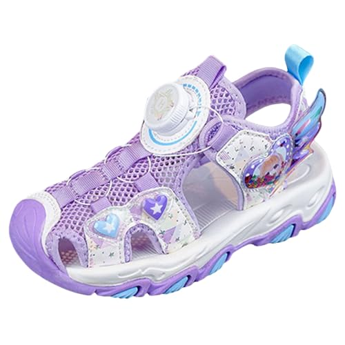 CNNBYYDS Sandalen Mädchen Trekkingsandalen Kinder Geschlossene Sommerschuhe Sports Outdoorsandalen Mädchen Trekking Wandern Sommer Outdoor Schuhe Atmungsaktiv Strandsandalen von CNNBYYDS