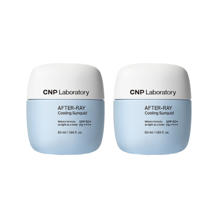 CNP LABORATORY - After-Ray Cooling Sunquid SPF50+ PA++++ - 50ml (2ea) Set von CNP LABORATORY