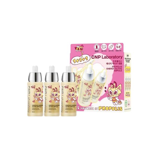 CNP LABORATORY - Propolis Energy Active Ampule Triple Set - 30ml x 3pcs von CNP LABORATORY