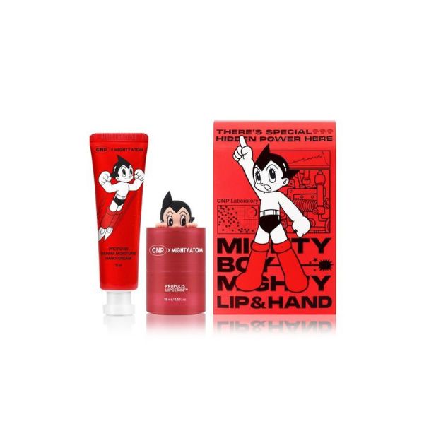 CNP LABORATORY - Propolis Lipcerin & Hand Cream Set (Mighty Atom Edition) - 15ml + 30ml von CNP LABORATORY