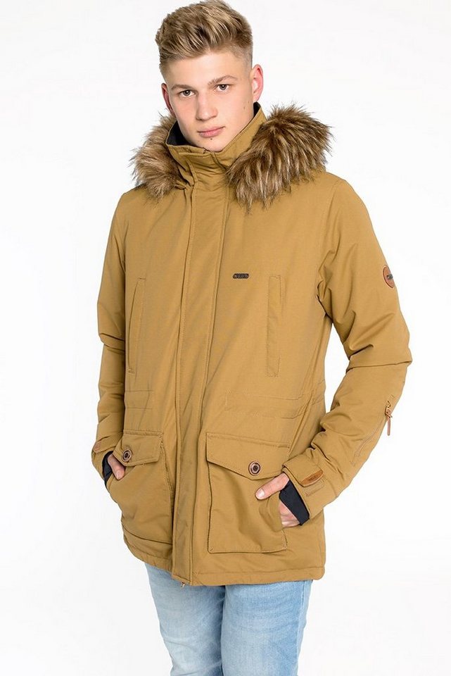 CNSRD Funktionsparka TRAVIS PARKA CS MEN mit hochschließendem Kragen und Kapuze von CNSRD