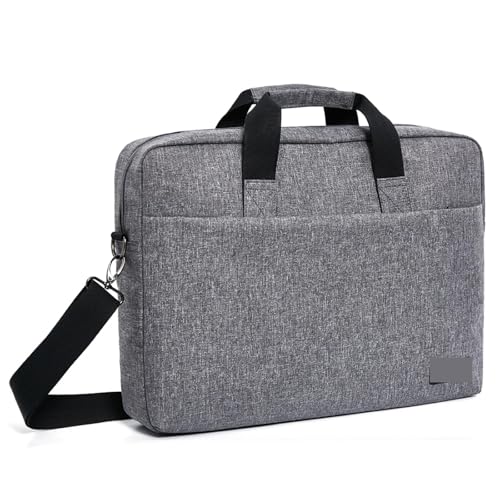 CNYUON Laptop-Aktentasche Umhängetaschen mit Griff 15,6" 17" Zoll Laptop-Hülle Notebook-Computertasche(17-inch) von CNYUON