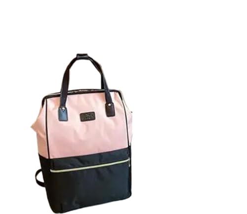Reisetasche Mit Rollen Frauen Rädern Rucksack Frau Reise Trolley Tasche Reise Rucksack Mit Rädern Oxford Große Kapazität Reise Roll Gepäck Taschen FüR Reisen, Arbeit(Pink) von CNYUON