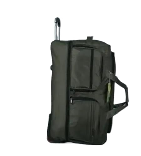 Reisetasche Mit Rollen Große Kapazität Männer Trolley Taschen Rollen Tasche Reise Gepäck Koffer Reise Roll Taschen Auf Rädern Gepäck Taschen FüR Reisen, Arbeit(32 inch Army Green) von CNYUON