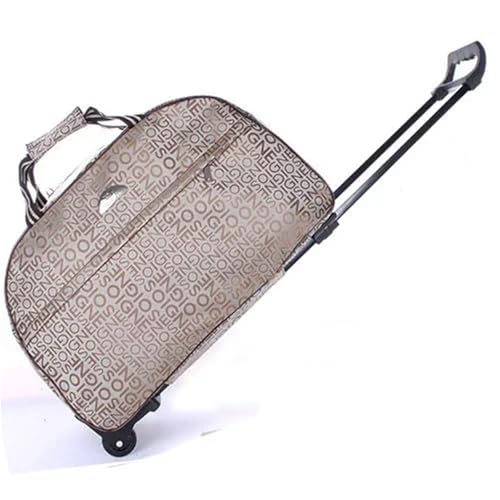 Reisetasche Mit Rollen Trolley-Tasche Business Kurzreisegepäck Rolltasche Trolly Koffer Wasserdicht Mode Herren Damen Reisetaschen mit Rollen FüR Reisen, Arbeit(Style 9) von CNYUON