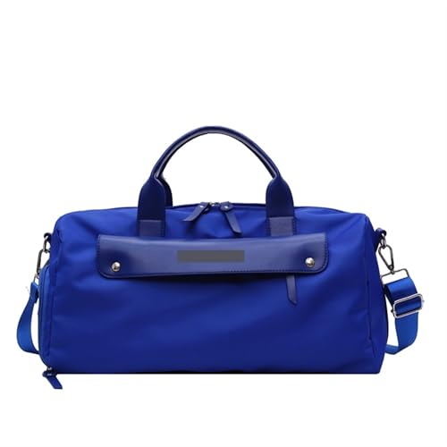 Reisetaschen Sport Gym Seesack Umhängetasche mit Schuhfach Seesack Damen Reisetasche(Blue) von CNYUON