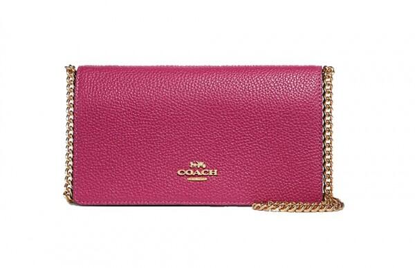 COACH - Coach Bauchtasche / Umhängetasche Leder Pink 72160 von COACH