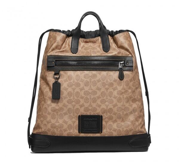 COACH - Coach Tragetasche / Rucksack Academy, Signature , Braun 69326 von COACH