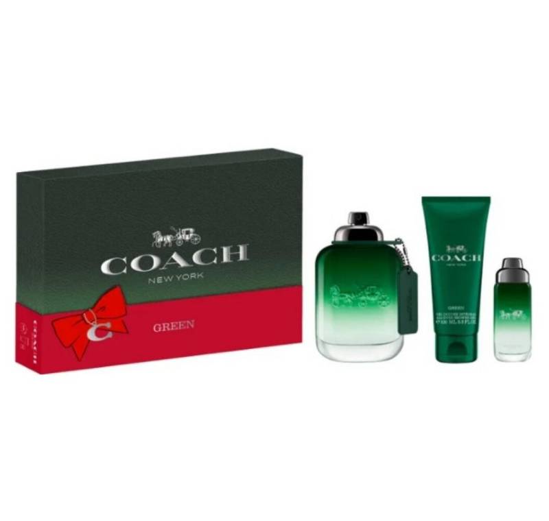 COACH Duft-Set Green - EDT 100 ml + Duschgel 100 ml + EDT 15 ml von COACH