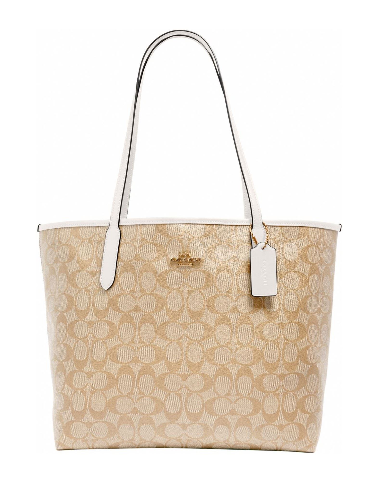 COACH Schultertasche Damen Sand von COACH