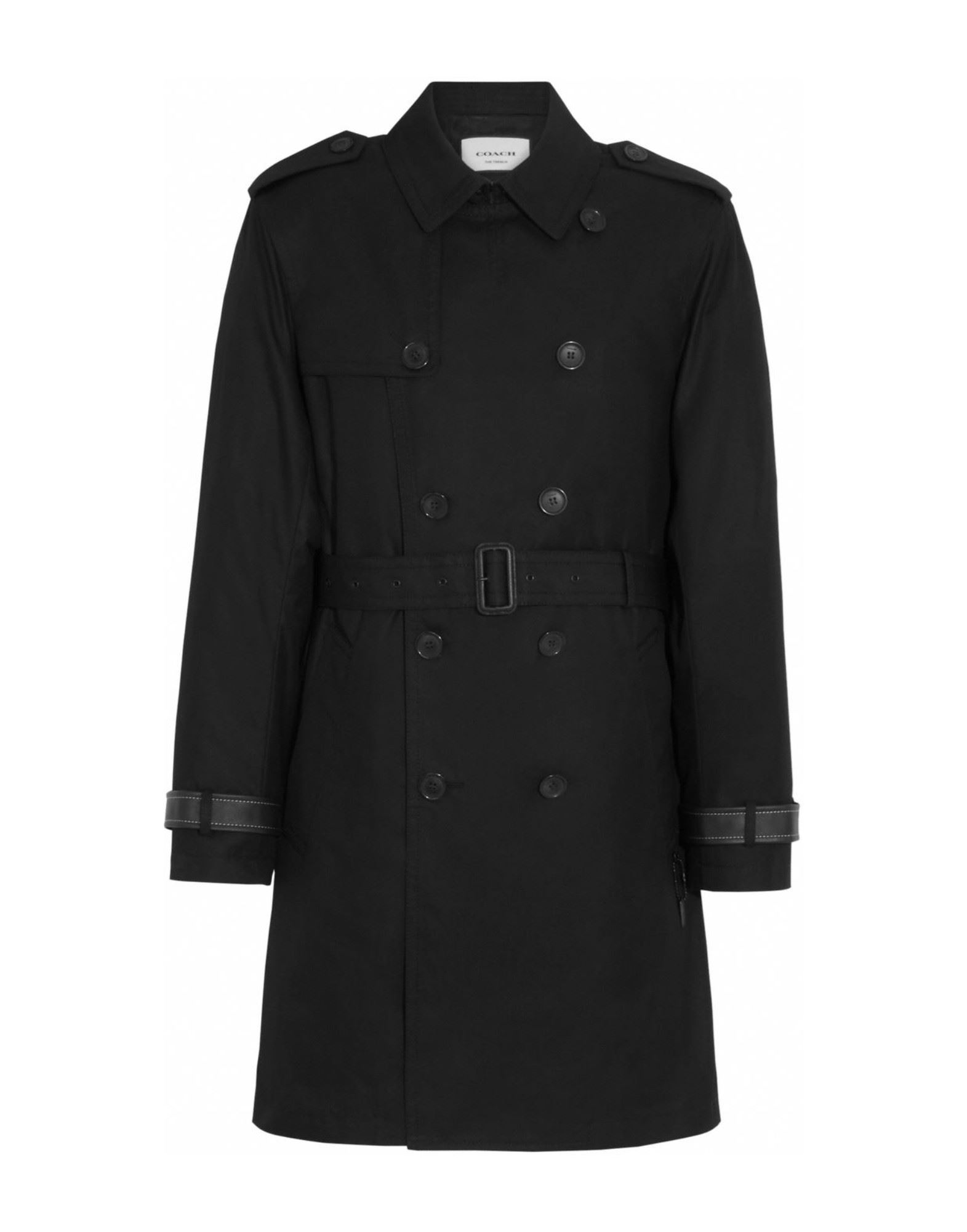 COACH Jacke, Mantel & Trenchcoat Herren Schwarz von COACH