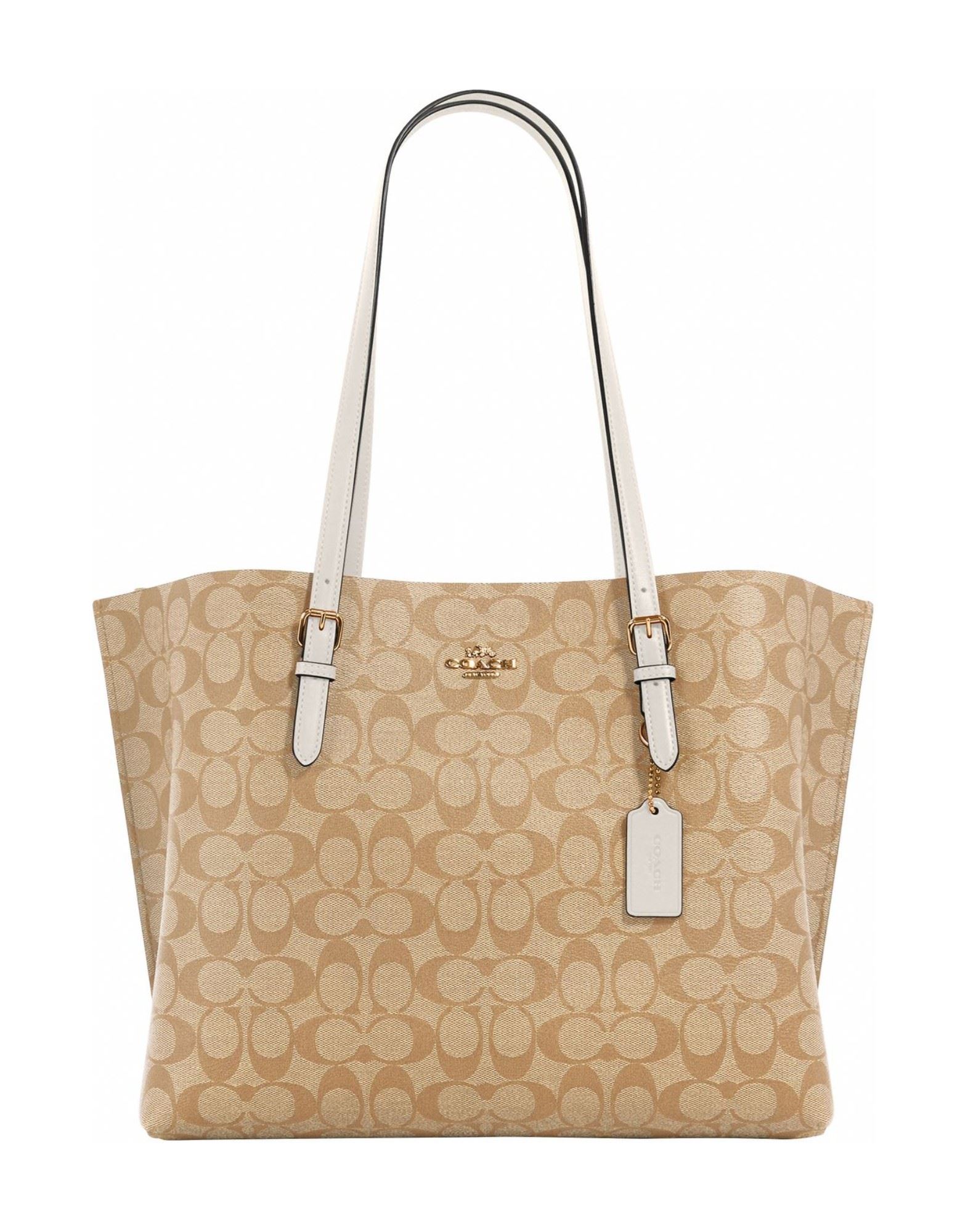 COACH Schultertasche Damen Beige von COACH