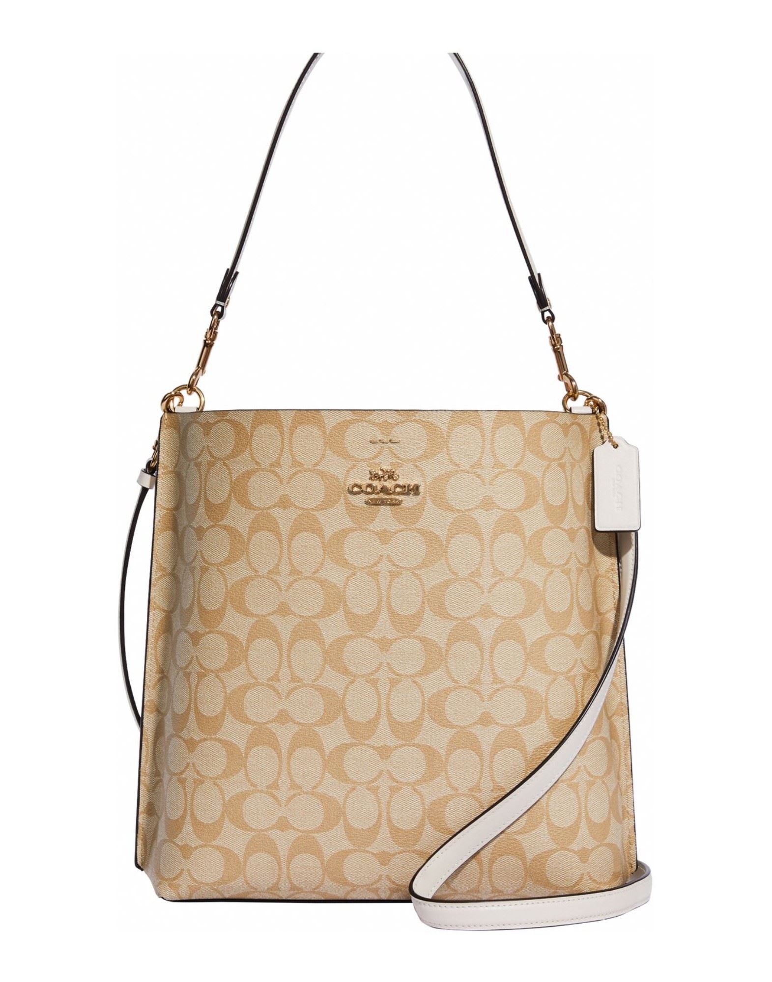 COACH Schultertasche Damen Khaki von COACH