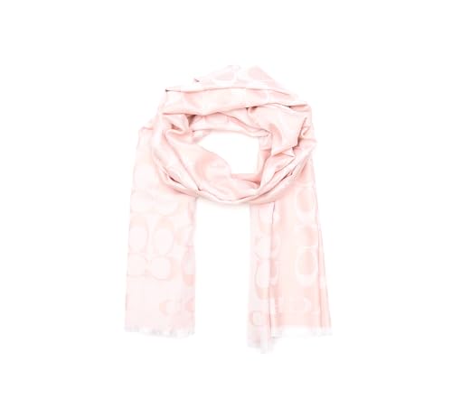 Coach Damen Signature C Border Stola, Blush, Einheitsgröße von Coach