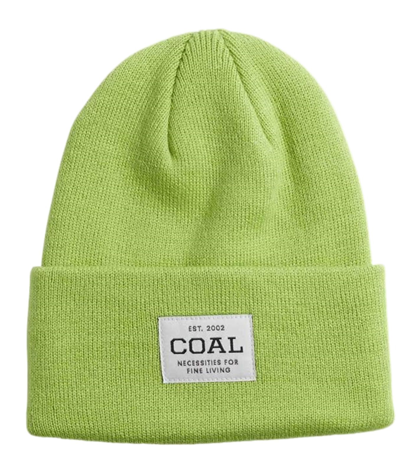 Coal The uniform Beanie kuschelige Winter-Mütze warme Kopfbedeckung mit Logo-Patch 2202072-ACG Grün von COAL