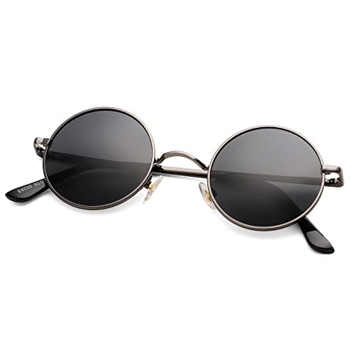 COASION Retro Kleine Runde Polarisierte Sonnenbrille für Männer Frauen von COASION