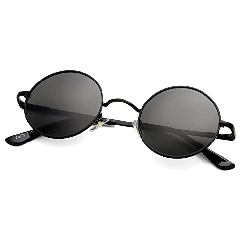 COASION Retro Kleine Runde Polarisierte Sonnenbrille für Männer Frauen von COASION