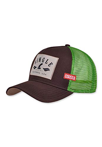 Coastal Trucker Cap HFT Single FIN Brown, Size:ONE Size von Coastal
