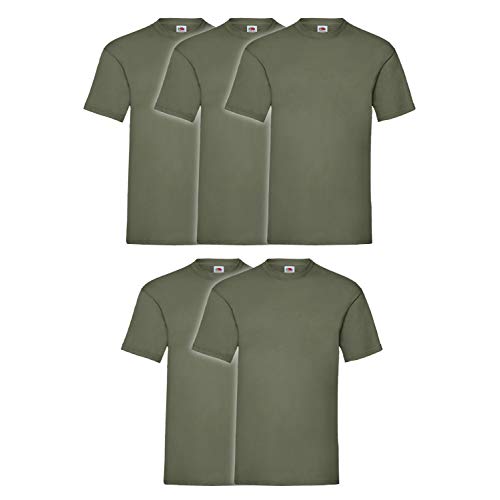5er Pack T-Shirt Valueweight T - Farbe: Classic Olive - Größe: XXL von COATS