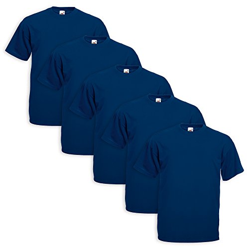 5er Pack T-Shirt Valueweight T - Farbe: Navy - Größe: 3XL 5er Pack T-Shirt Valueweight T - Farbe: Navy - Größe: 3XL von COATS