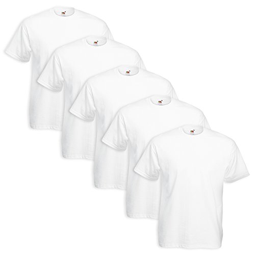 5er Pack T-Shirt Valueweight T - Farbe: White - Größe: 3XL von COATS