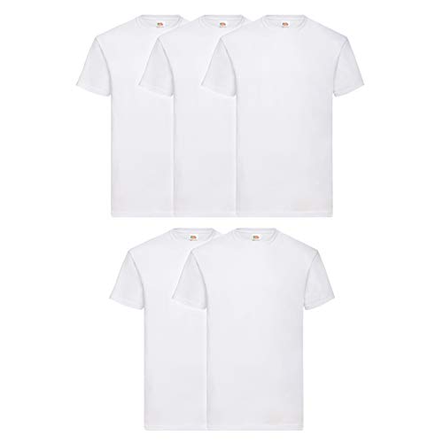5er Pack T-Shirt Valueweight T - Farbe: White - Größe: 5XL von COATS