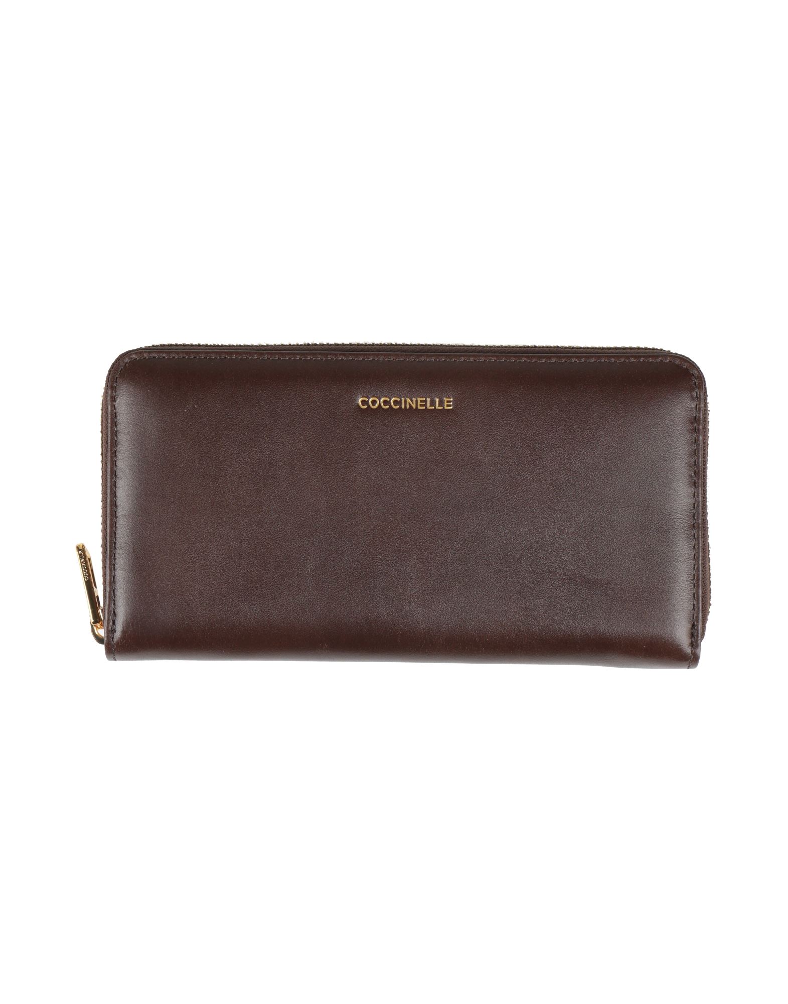 COCCINELLE Brieftasche Damen Dunkelbraun COCCINELLE Brieftasche Damen Dunkelbraun von COCCINELLE