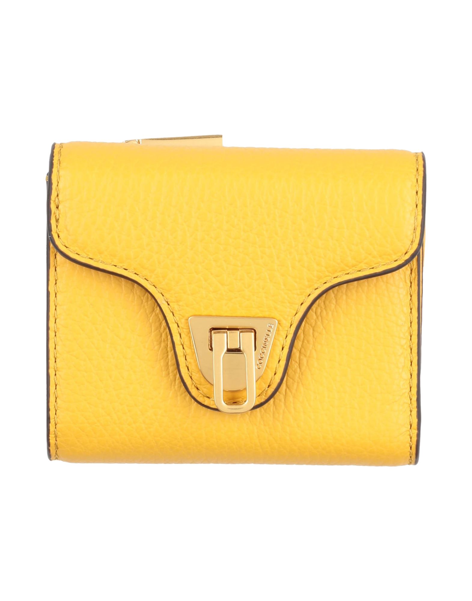 COCCINELLE Brieftasche Damen Gelb von COCCINELLE