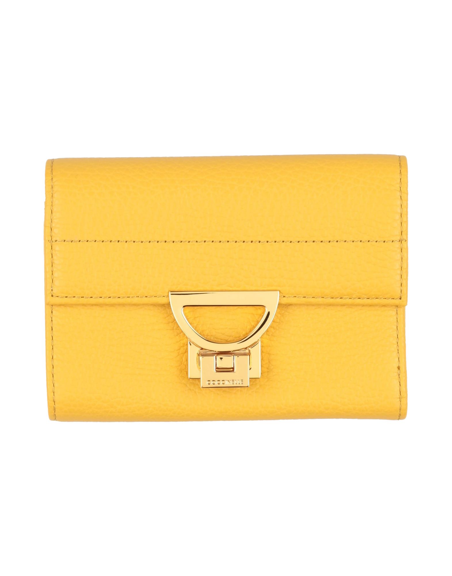 COCCINELLE Brieftasche Damen Gelb von COCCINELLE