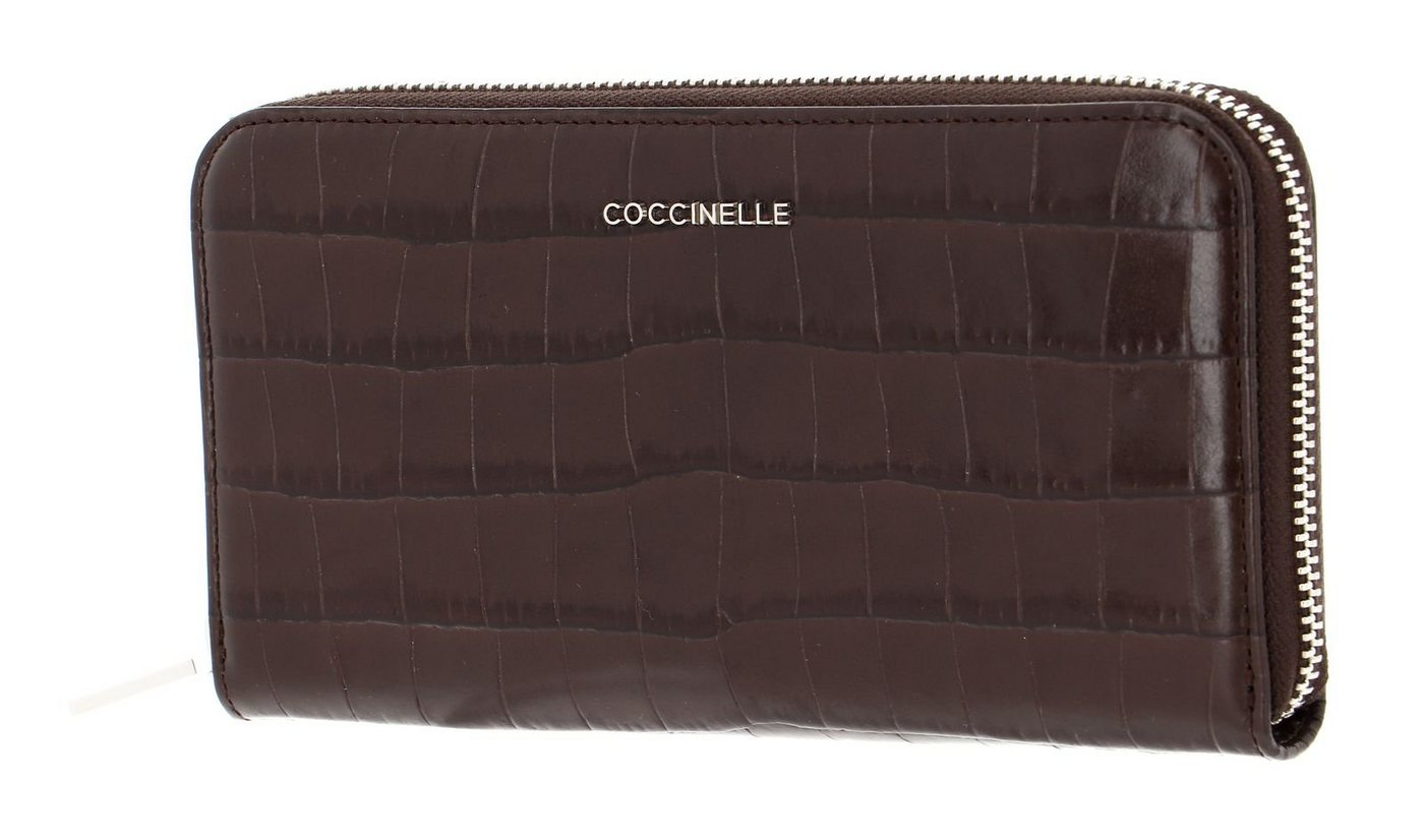 COCCINELLE Geldbörse Metallic Croco von COCCINELLE