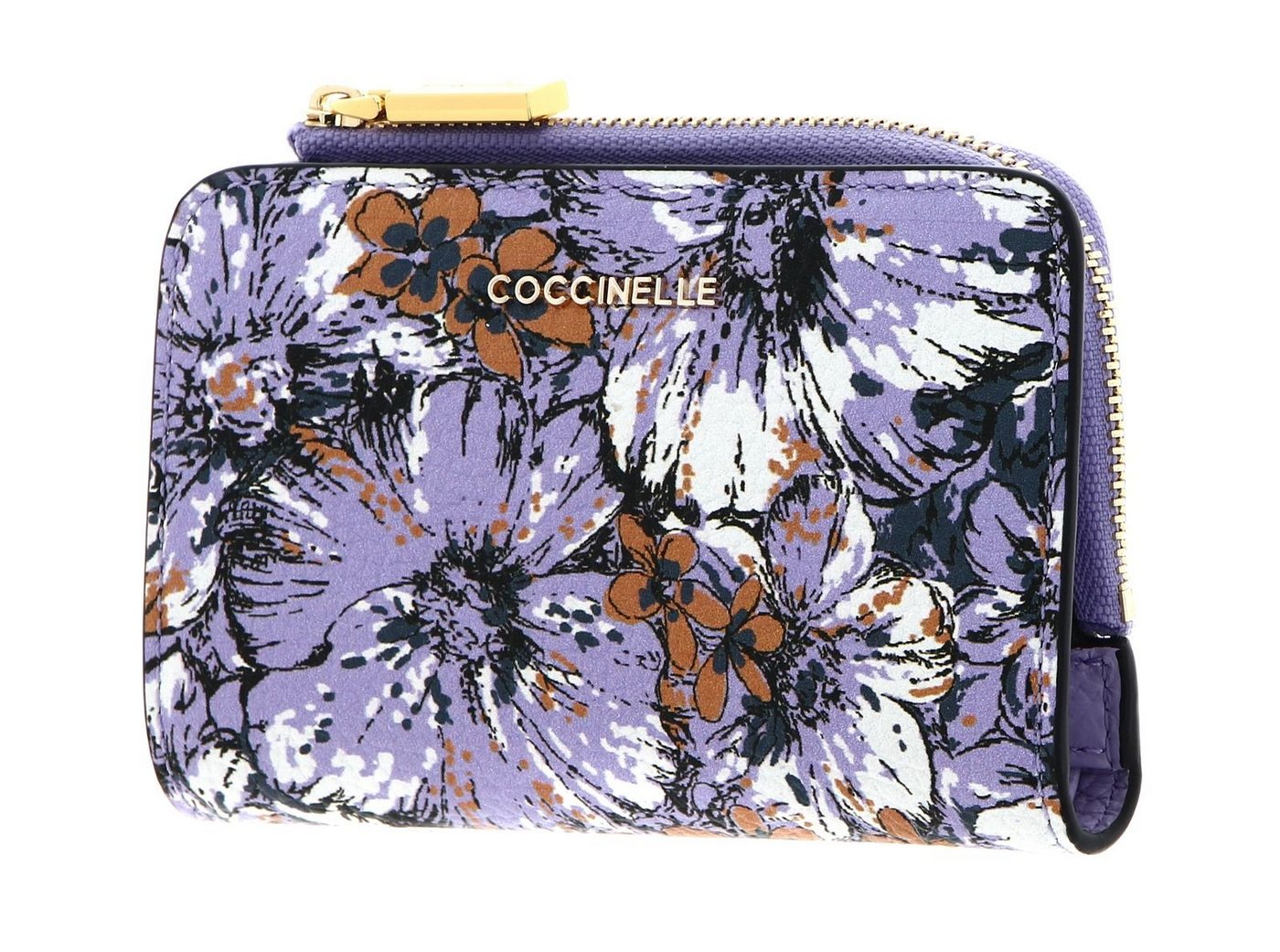 COCCINELLE Geldbörse Metallic Flower Print von COCCINELLE