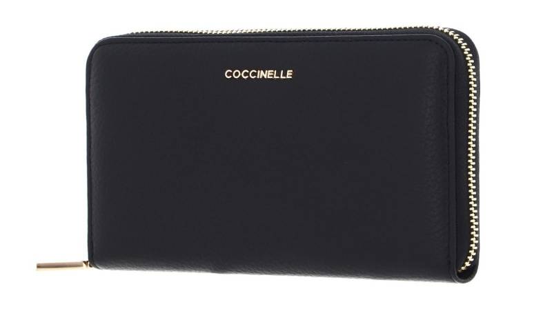 COCCINELLE Geldbörse Wallet Grained Leather, aus echtem Leder von COCCINELLE